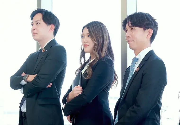 写真:チームで支え合う風土