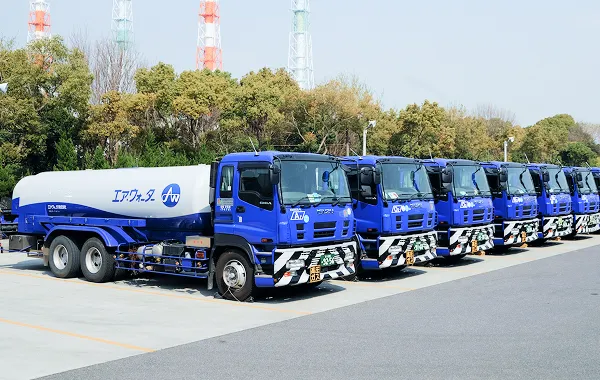 産業ガス販売事業者シェア1位